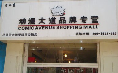 动漫大道加盟