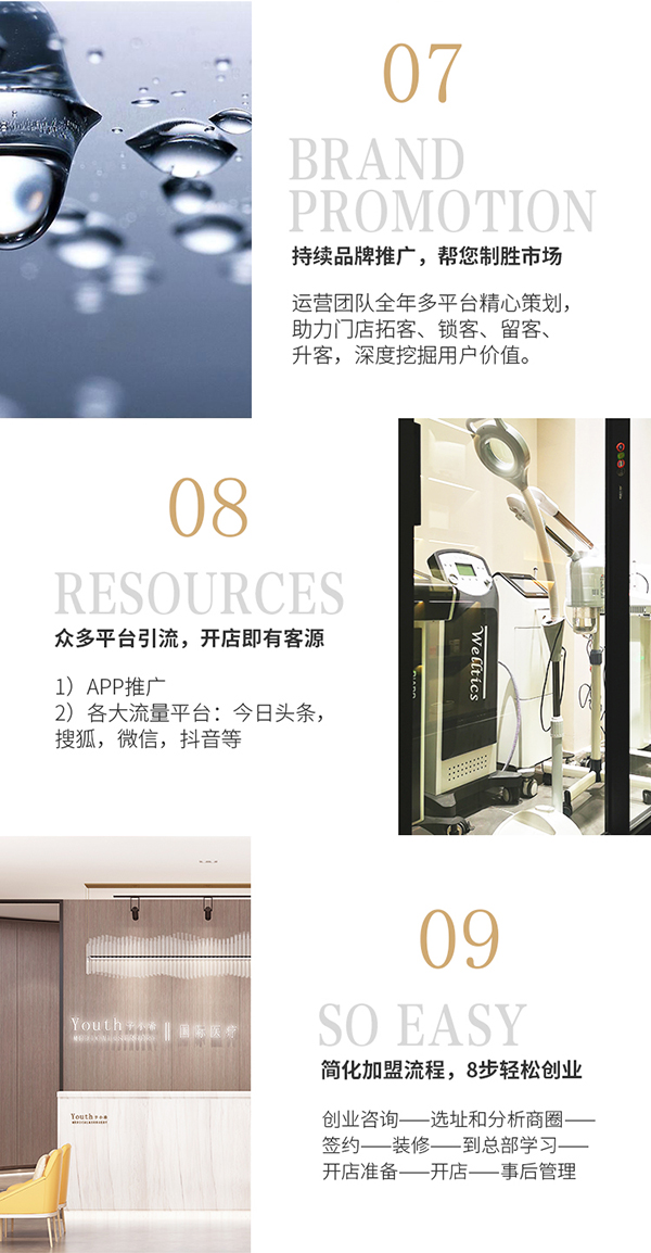 Youth予小希皮膚管理加盟優(yōu)勢(shì)